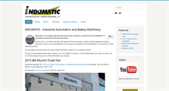 Desktop Screenshot of indumatic.net